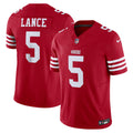 Trey Lance San Francisco 49ers Nike Vapor F.U.S.E. Limited Jersey   Scarlet
