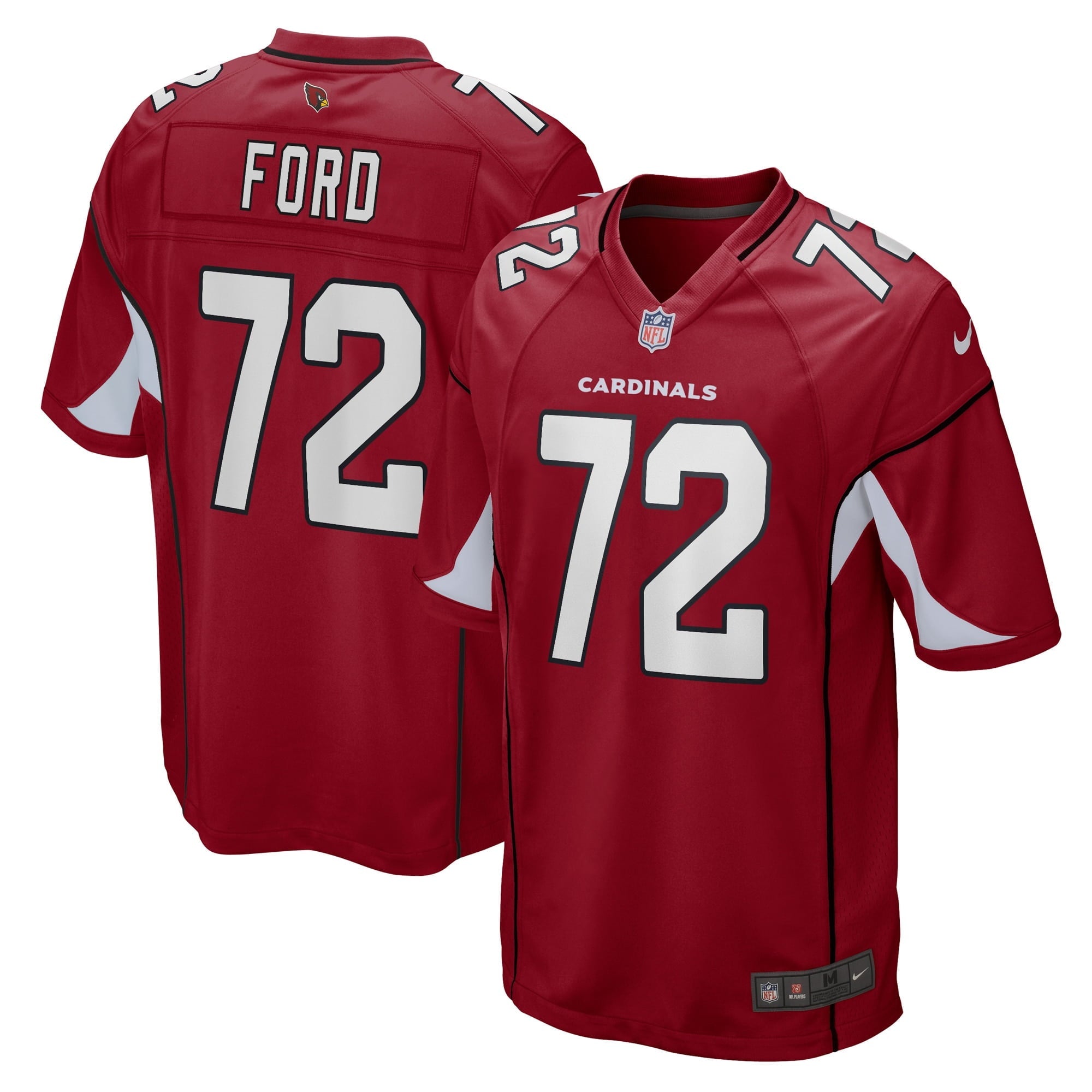 Men s Nike Cody Ford Cardinal Arizona Cardinals Game Player Jersey