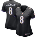 Lamar Jackson Baltimore Ravens Nike Women s Game Jersey   Black