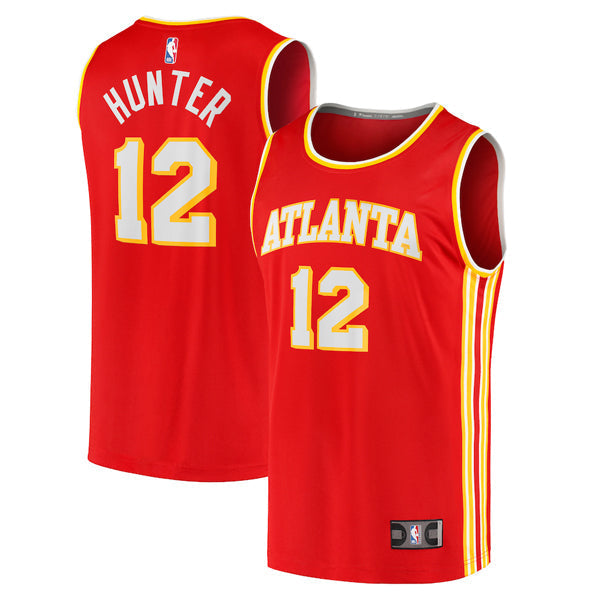 Youth Atlanta Hawks, NBA Jerseys De'Andre Hunter Icon Edition Jersey - Red