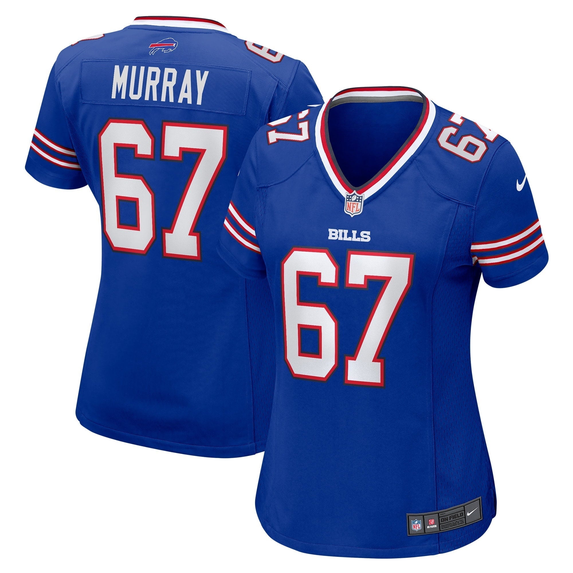 Women s Nike Justin Murray Royal Buffalo Bills Home Game Player Jersey