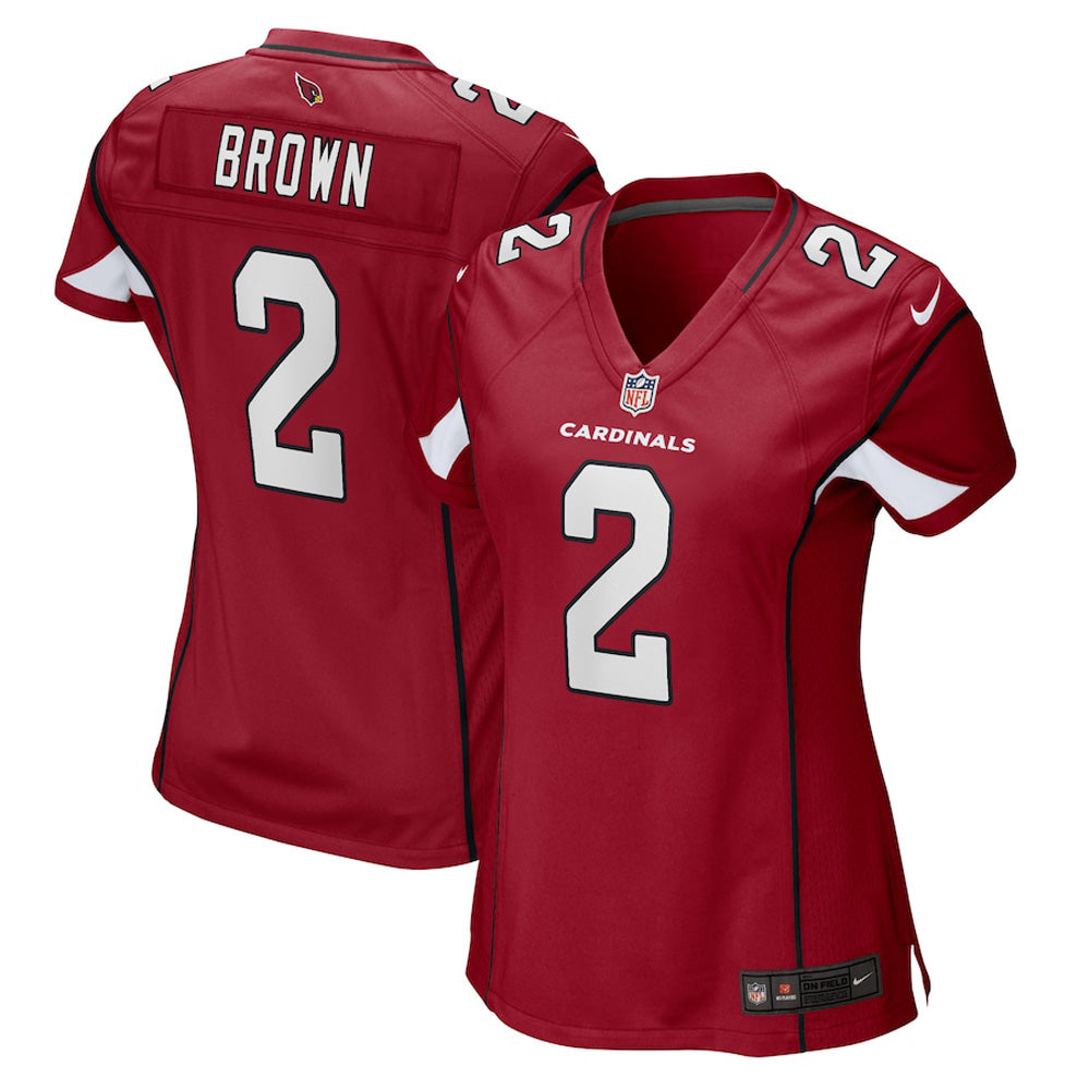 Women s Arizona Cardinals Marquise Brown Game Jersey   Red
