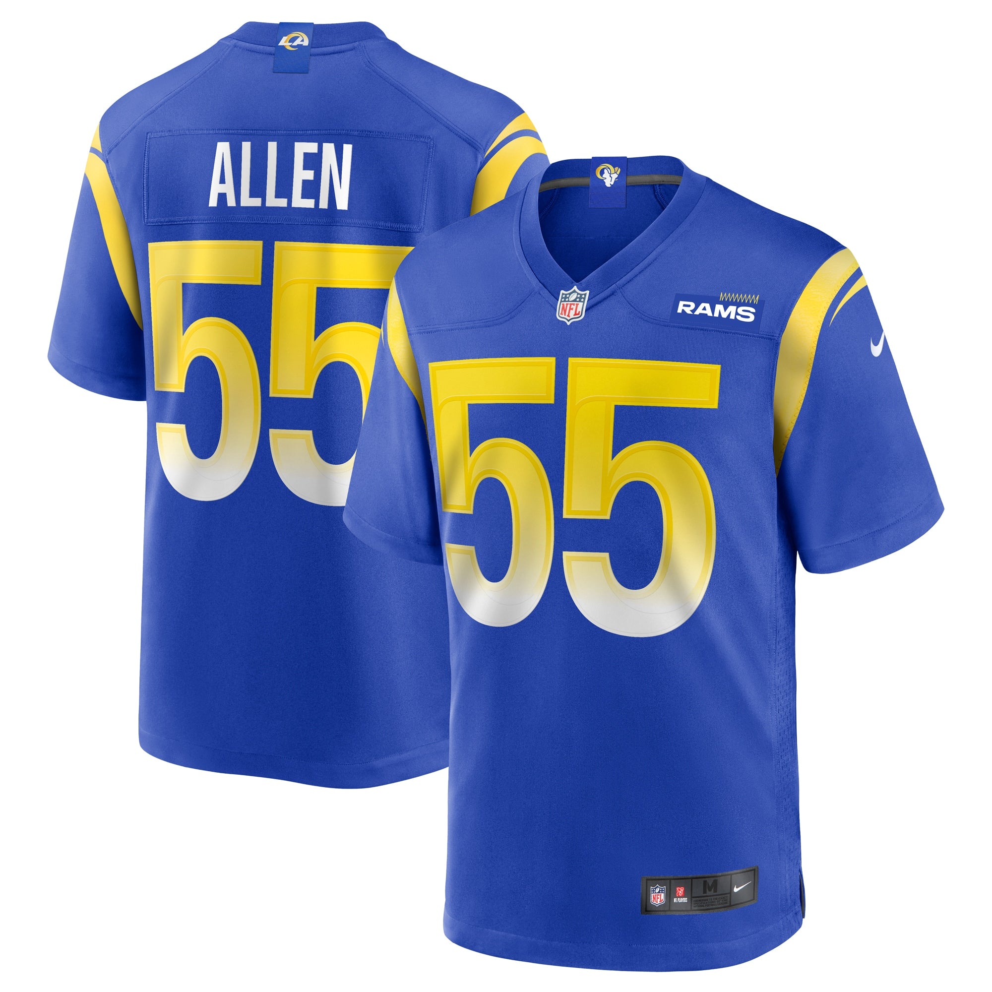 Brian Allen Los Angeles Rams Nike Game Jersey   Royal