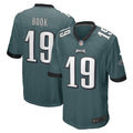 Men s Nike Ian Book Midnight Green Philadelphia Eagles Game Player Jersey