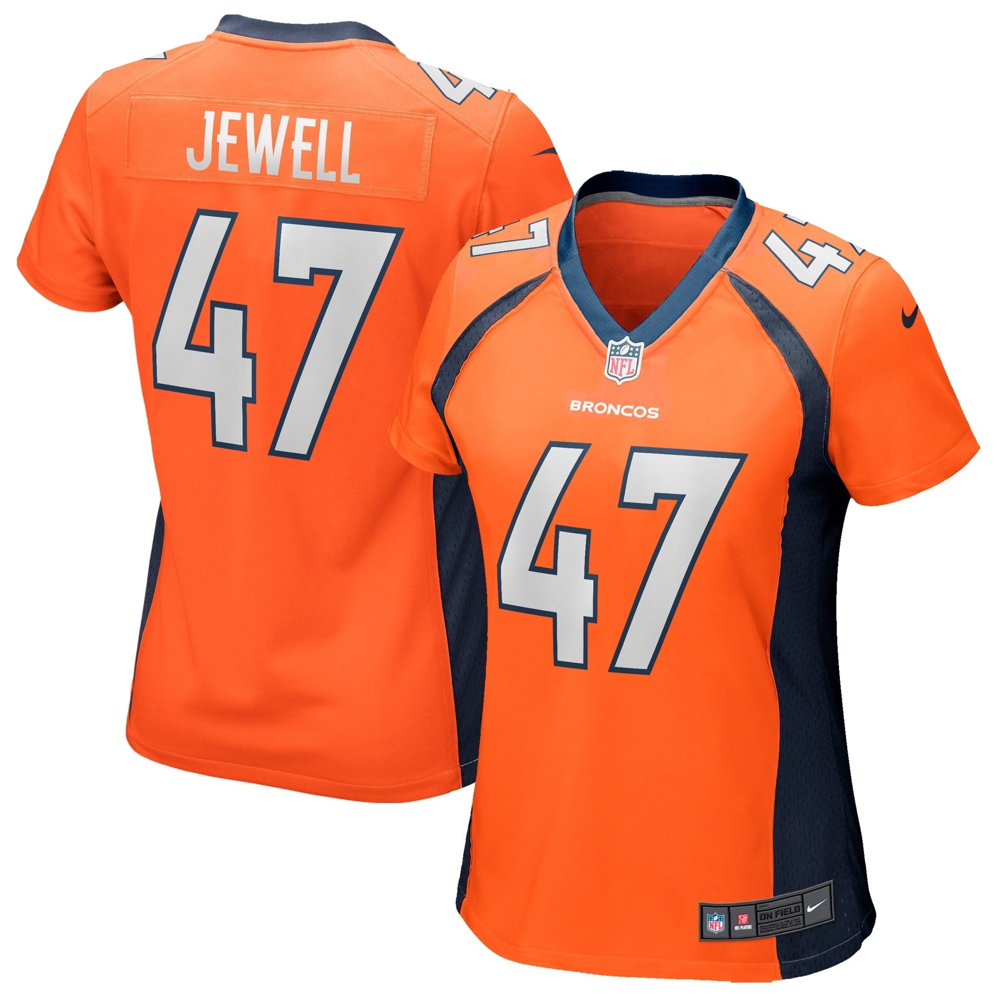 Women s Nike Josey Jewell Orange Denver Broncos Game Jersey
