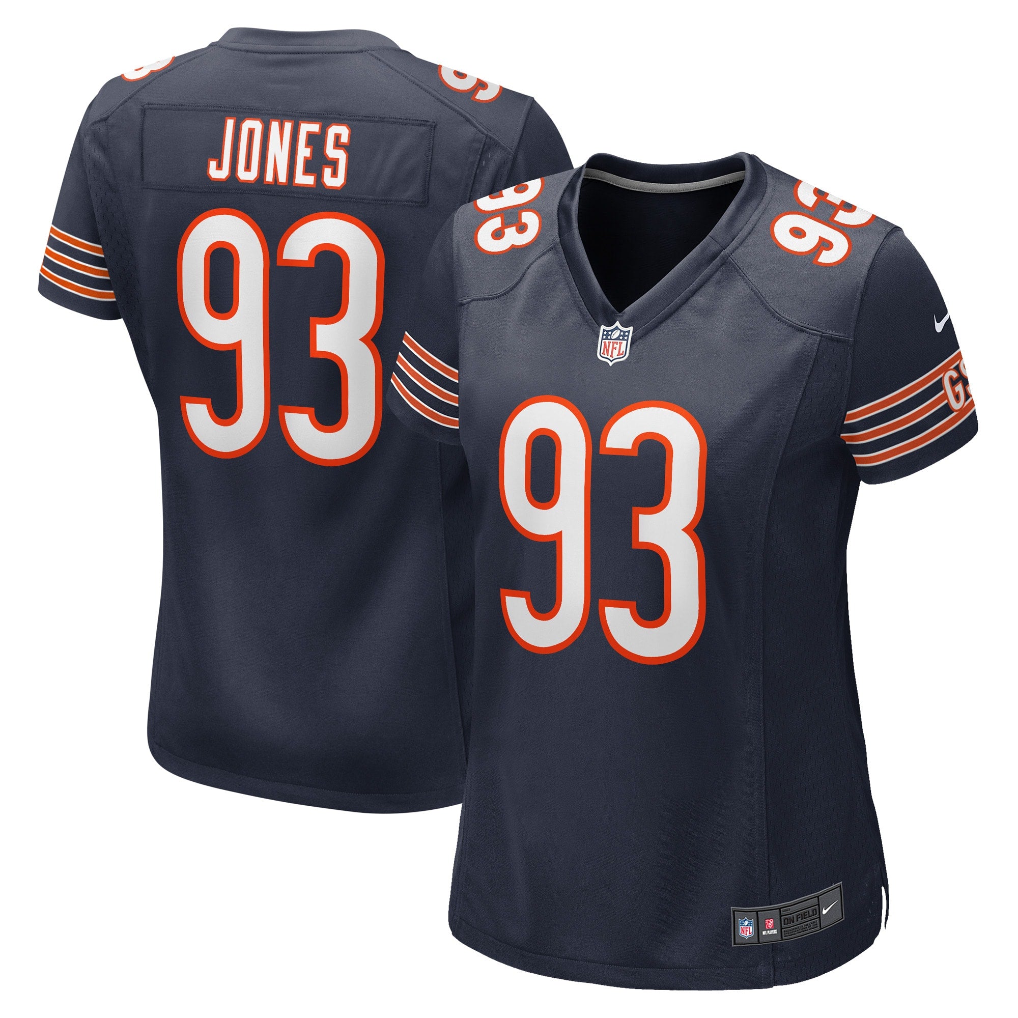 Justin Jones Chicago Bears Nike Women s Game Player Jersey   Navy