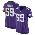 Troy Reeder Minnesota Vikings Nike Women s Game Jersey   Purple