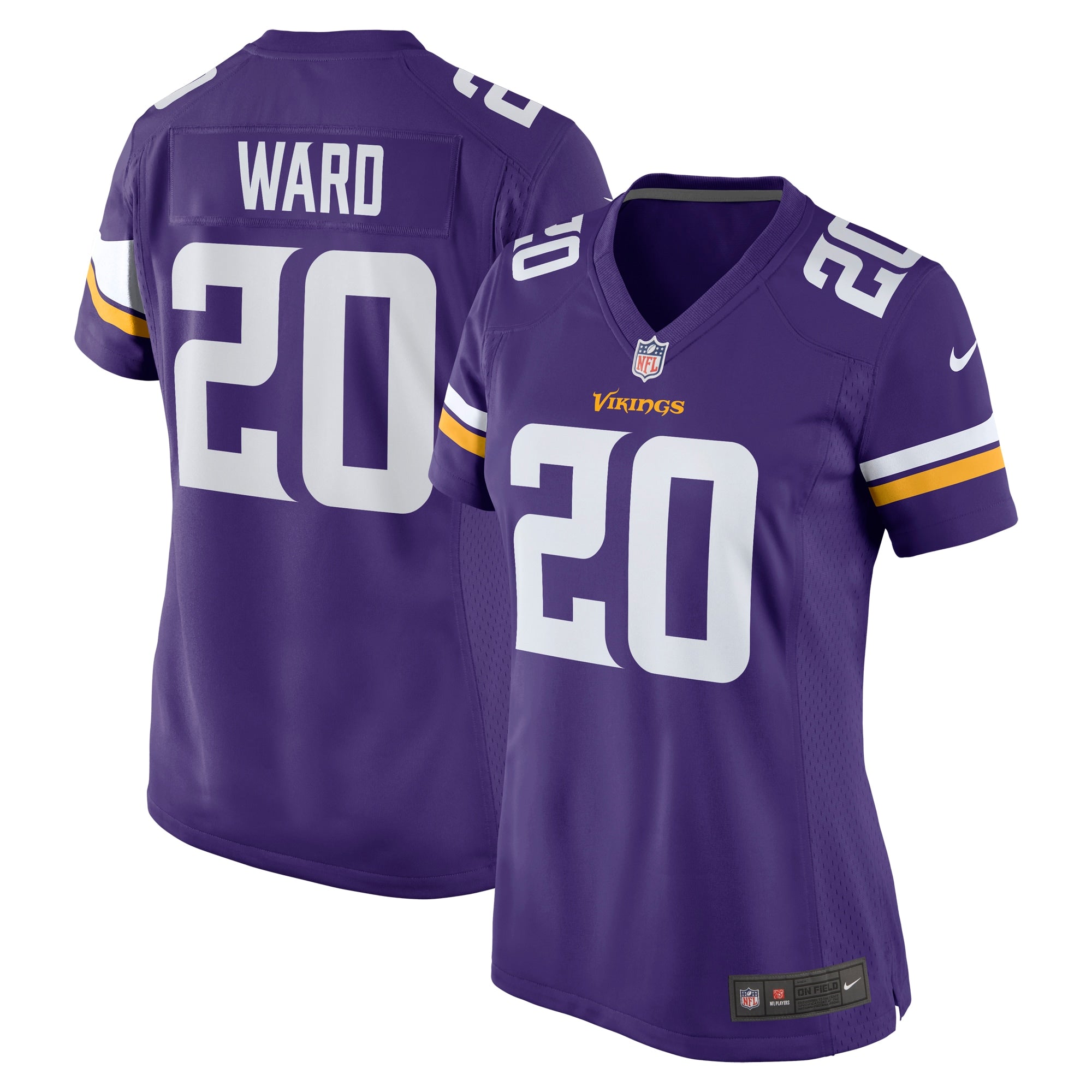 Jay Ward Minnesota Vikings Nike Women s Game Jersey   Purple