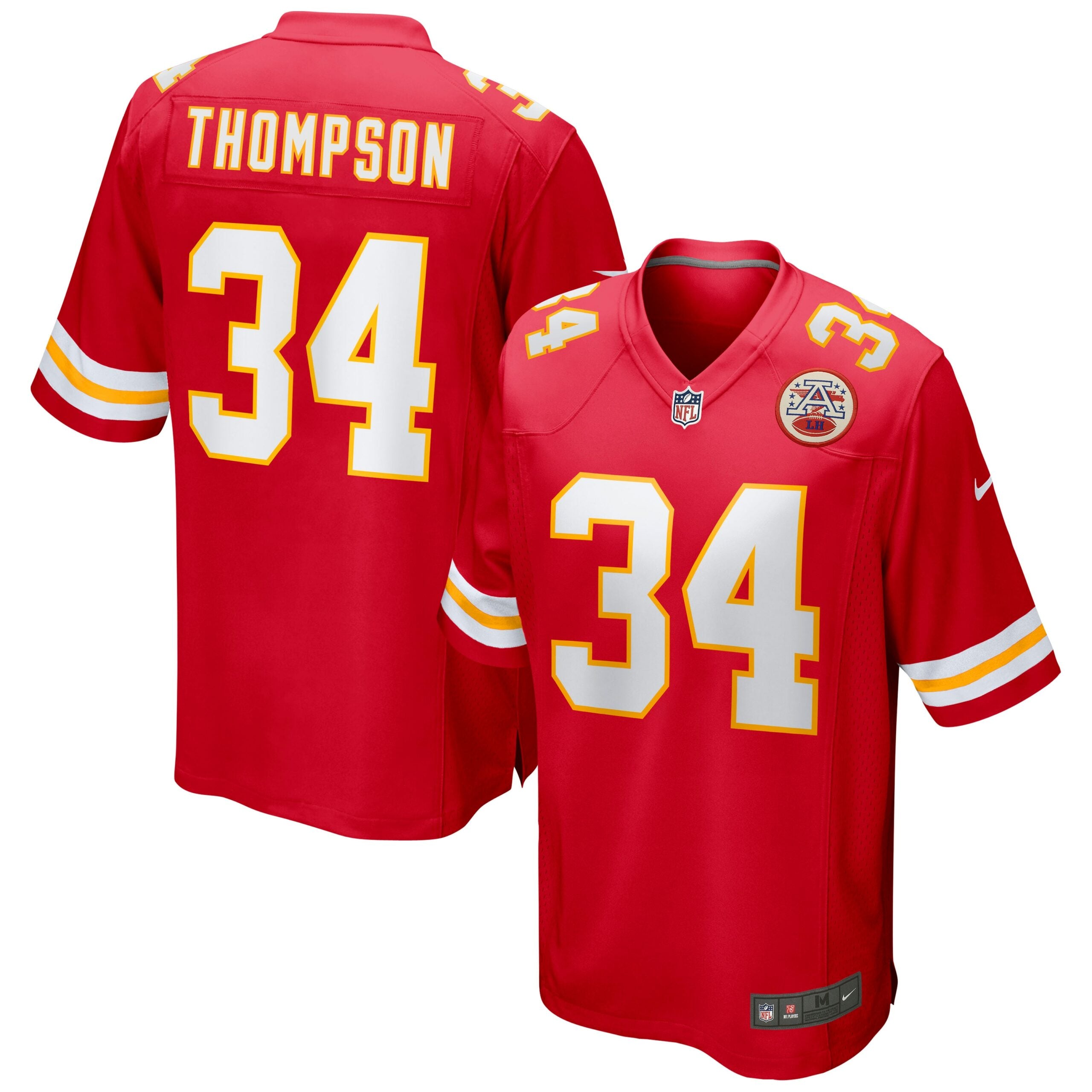 Darwin Thompson Kansas City Chiefs Nike Game Jersey   Red