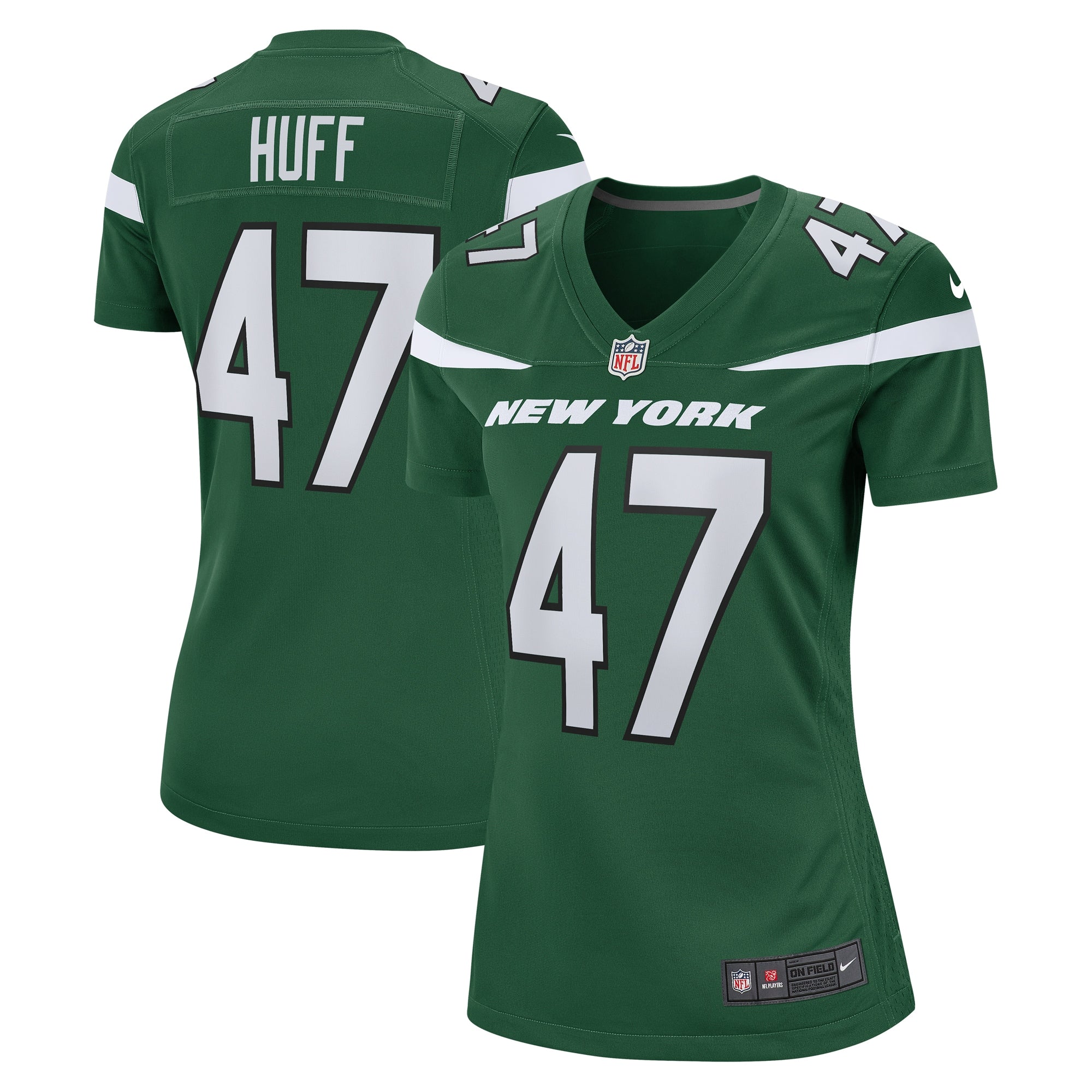 Bryce Huff New York Jets Nike Women s Game Jersey   Gotham Green