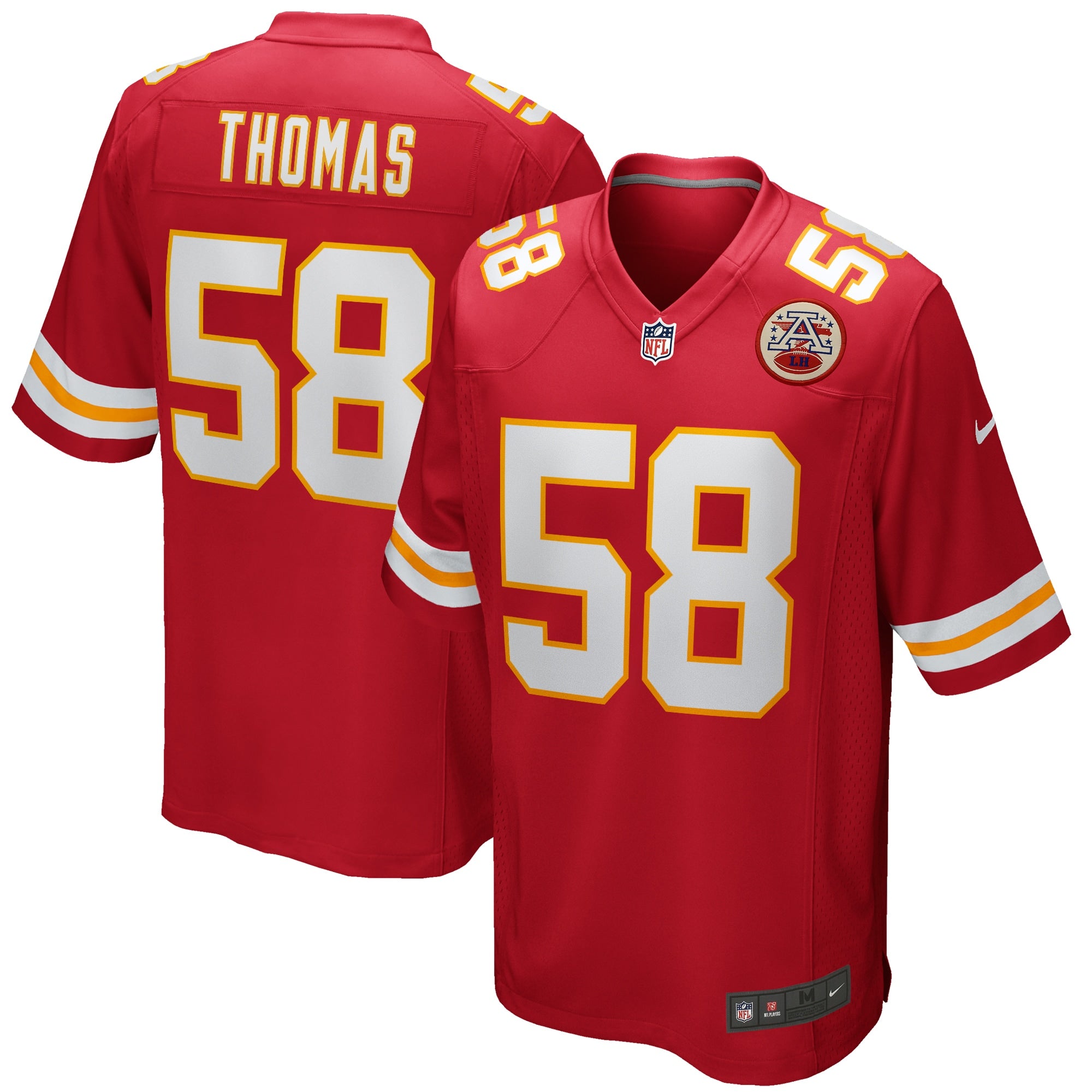 Derrick Thomas Kansas City Chiefs Nike Game Retired Player Jersey   Red
