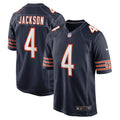 Men s Nike Eddie Jackson Navy Chicago Bears Game Player Jersey