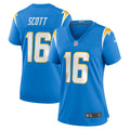 JK Scott Los Angeles Chargers Nike Women s Game Jersey   Powder Blue