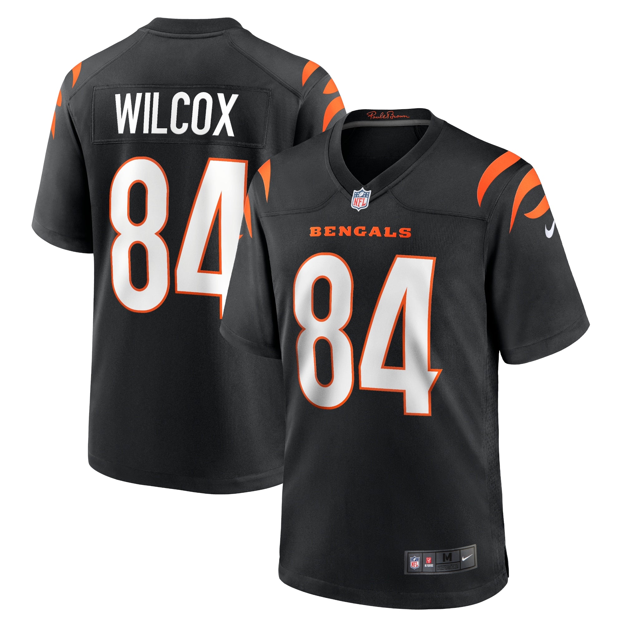 Mitchell Wilcox Cincinnati Bengals Nike Player Game Jersey   Black