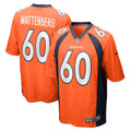 Luke Wattenberg Denver Broncos Nike Game Player Jersey   Orange