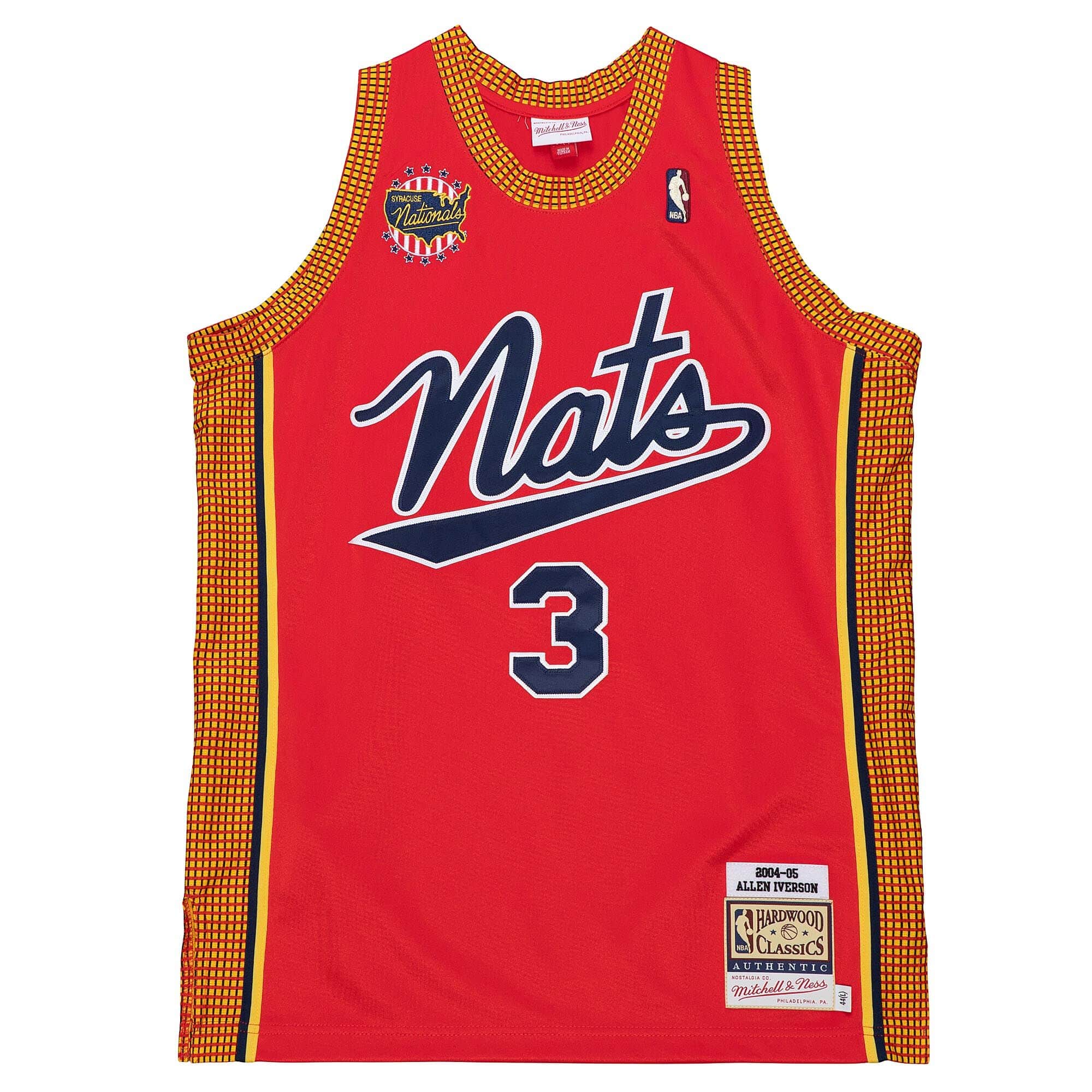 Authentic Allen Iverson Philadelphia 76ers Alternate 2004-05 Jersey