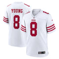 Men s Nike Steve Young White San Francisco 49ers Retired Player Game Jersey
