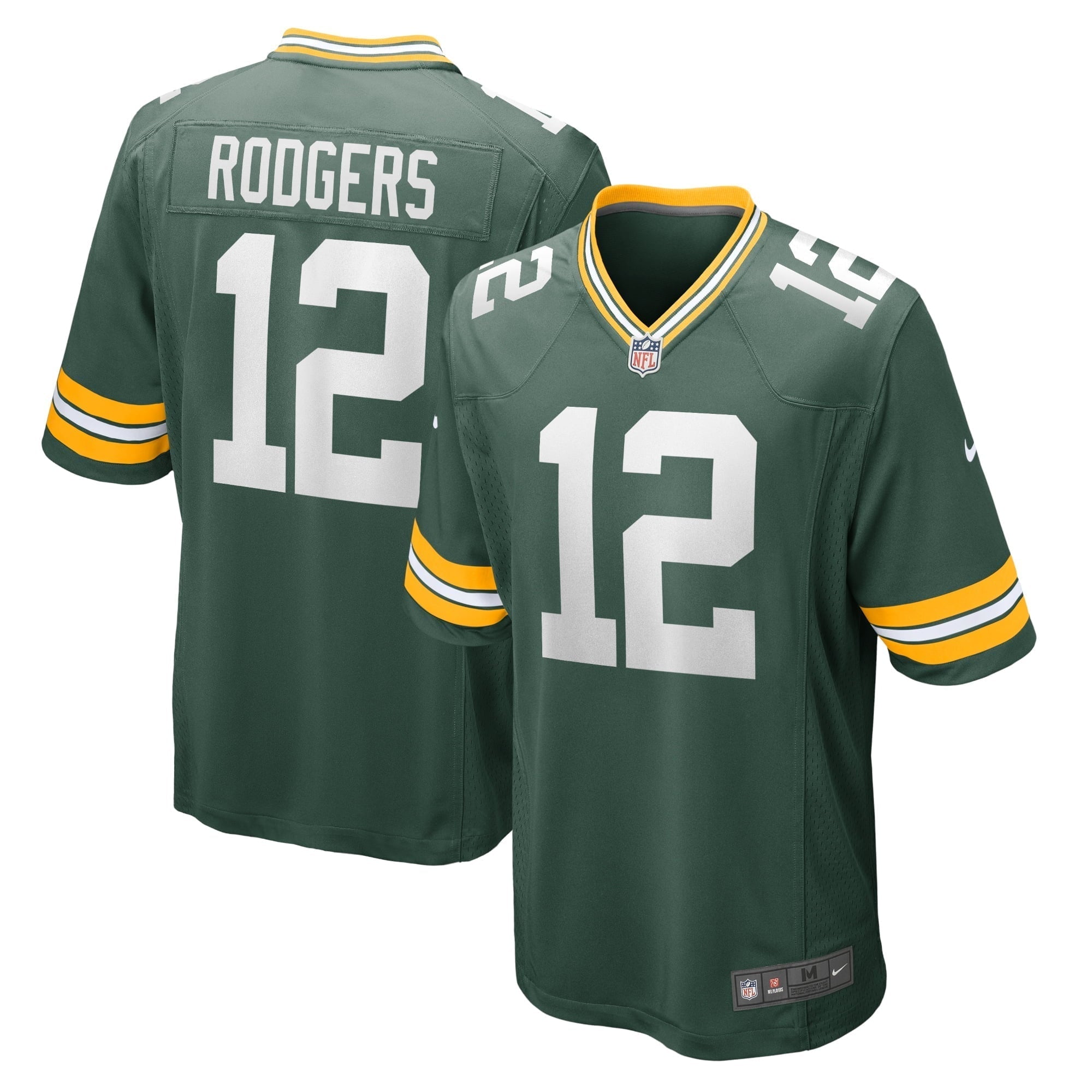 Men s Nike Aaron Rodgers Green Green Bay Packers Game Team Jersey