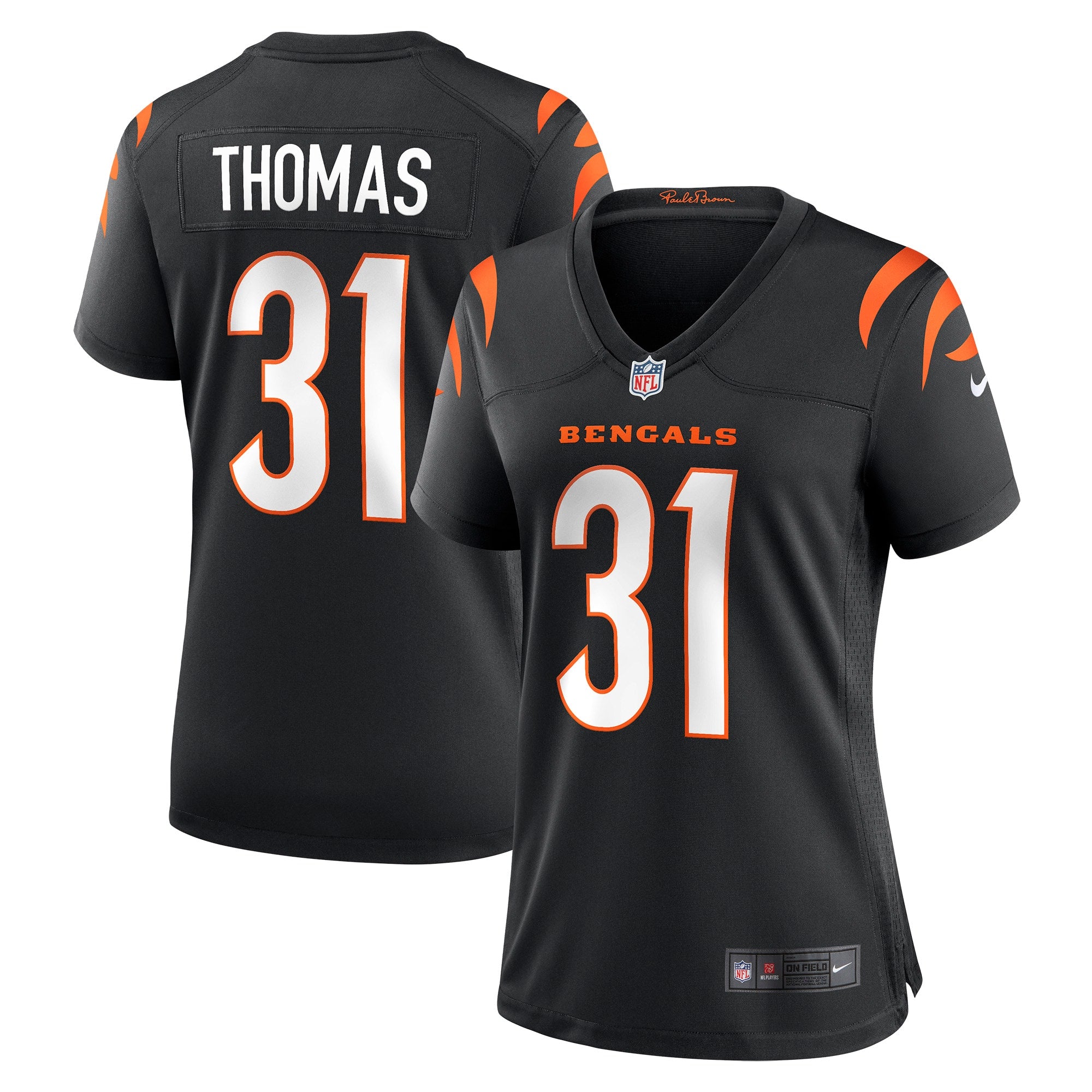 Michael Thomas Cincinnati Bengals Nike Women s Game Jersey   Black