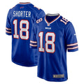 Men s Nike Justin Shorter Royal Buffalo Bills Home Game Jersey