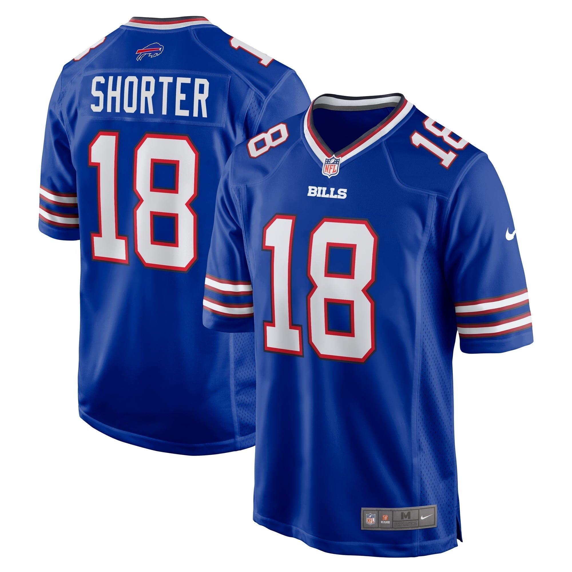 Men s Nike Justin Shorter Royal Buffalo Bills Home Game Jersey