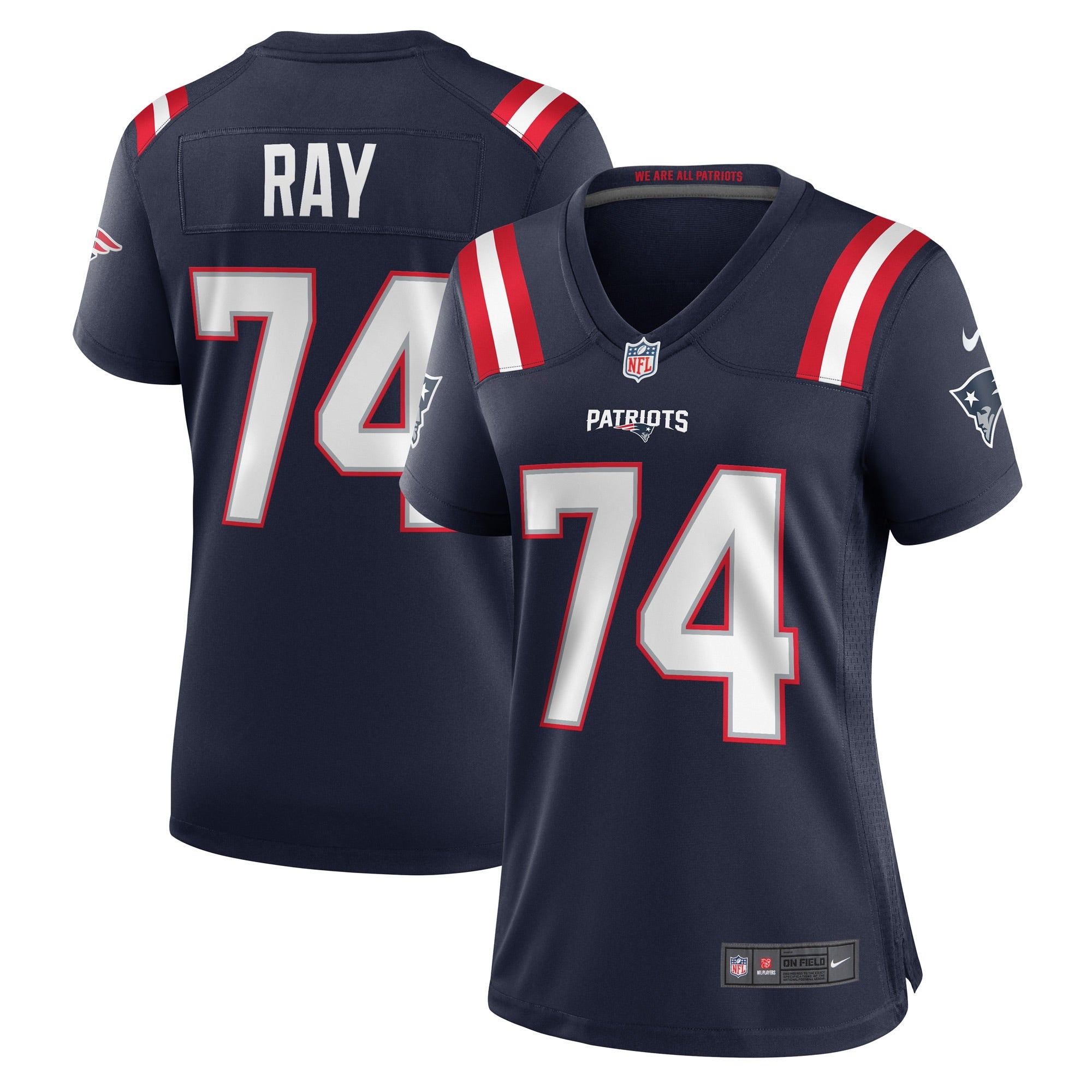 LaBryan Ray New England Patriots Nike Women s Game Player Jersey   Navy
