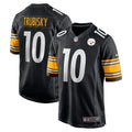 Mitchell Trubisky Pittsburgh Steelers Nike Game Jersey   Black