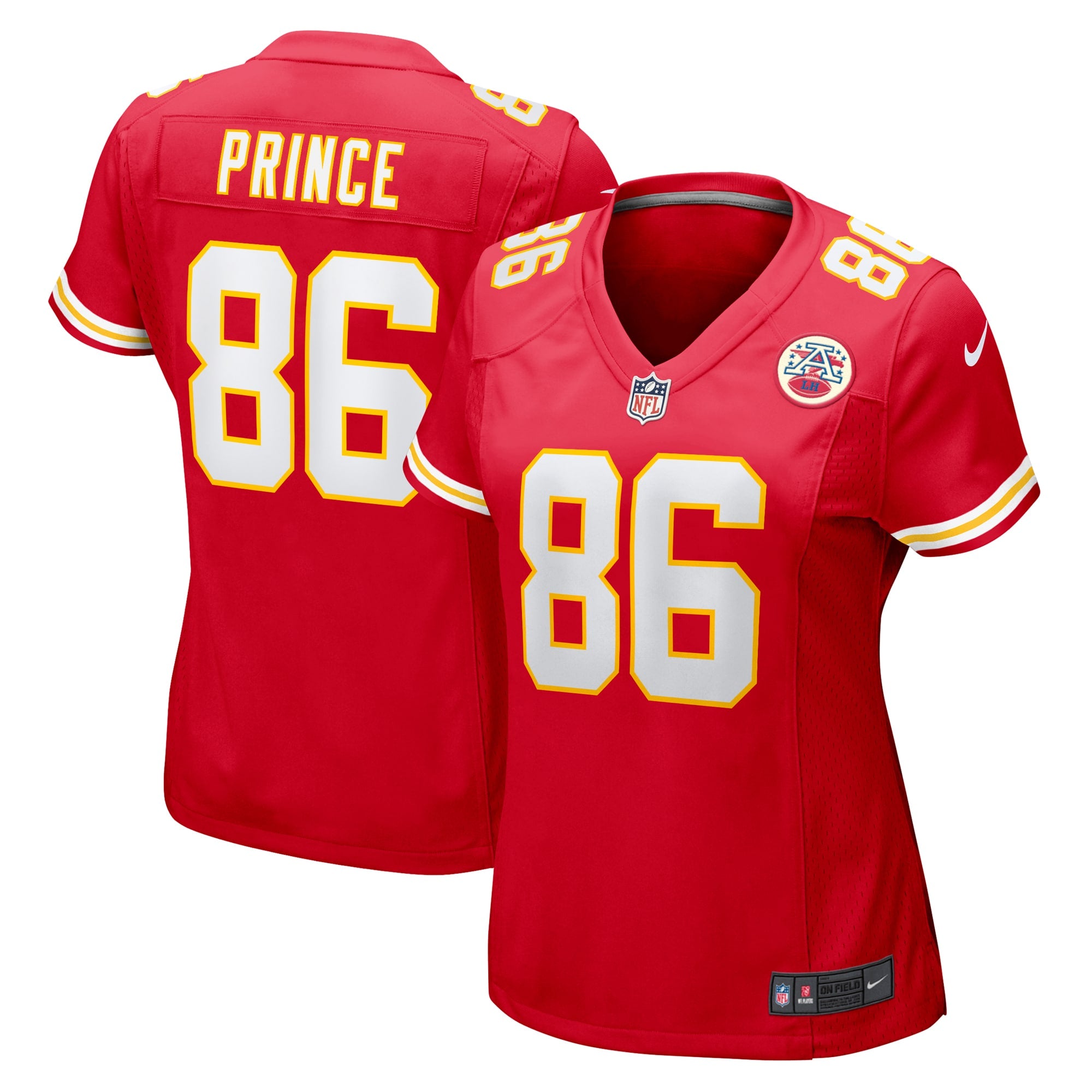 Gerrit Prince Kansas City Chiefs Nike Women s Team Game Jersey    Red