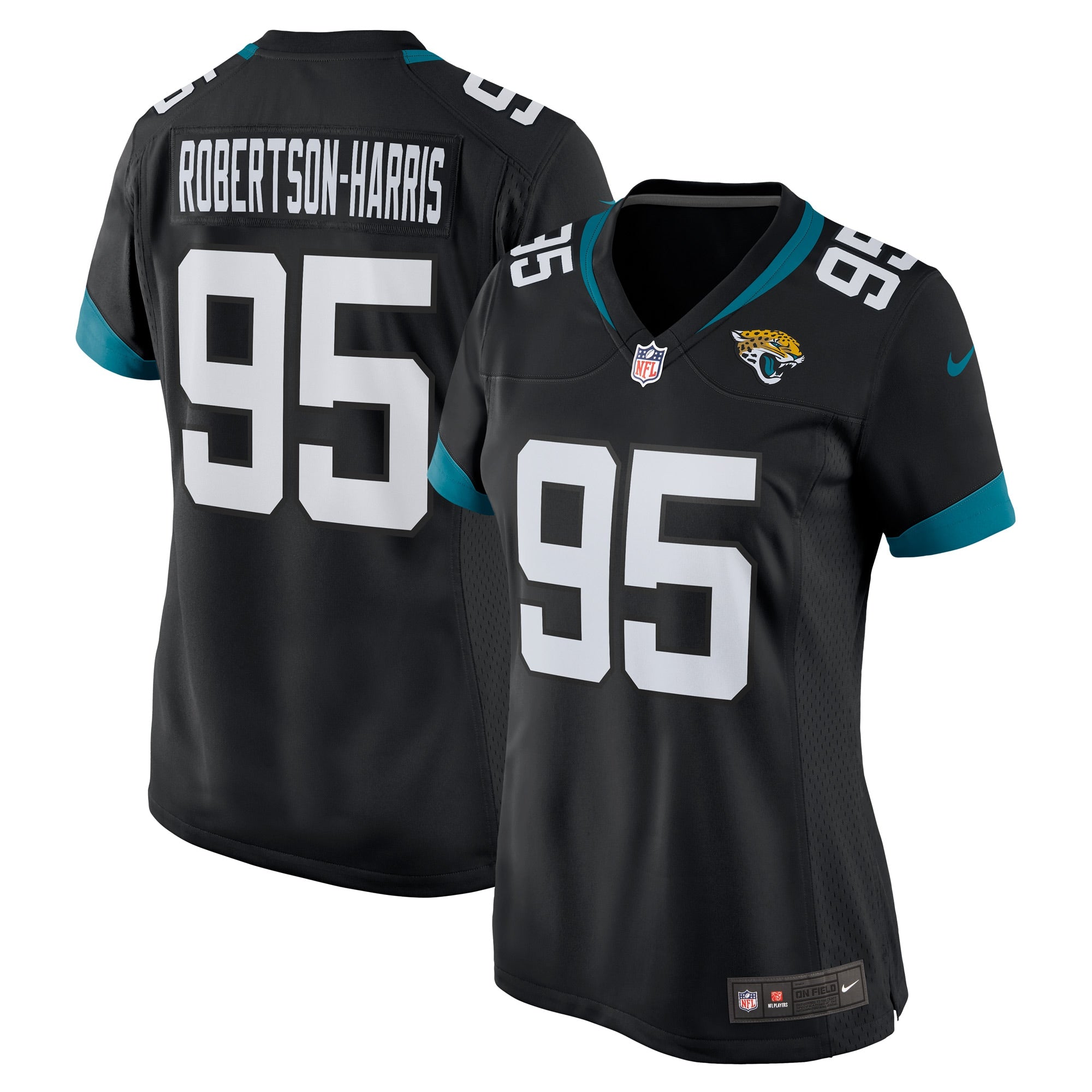 Roy Robertson-Harris Jacksonville Jaguars Nike Women s Game Jersey   Black