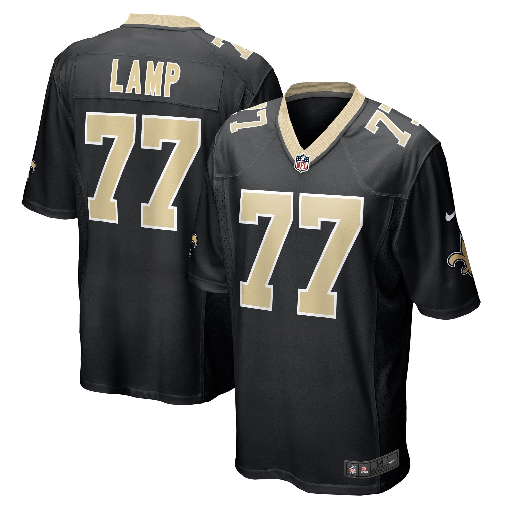 Forrest Lamp New Orleans Saints Nike Game Player Jersey   Black