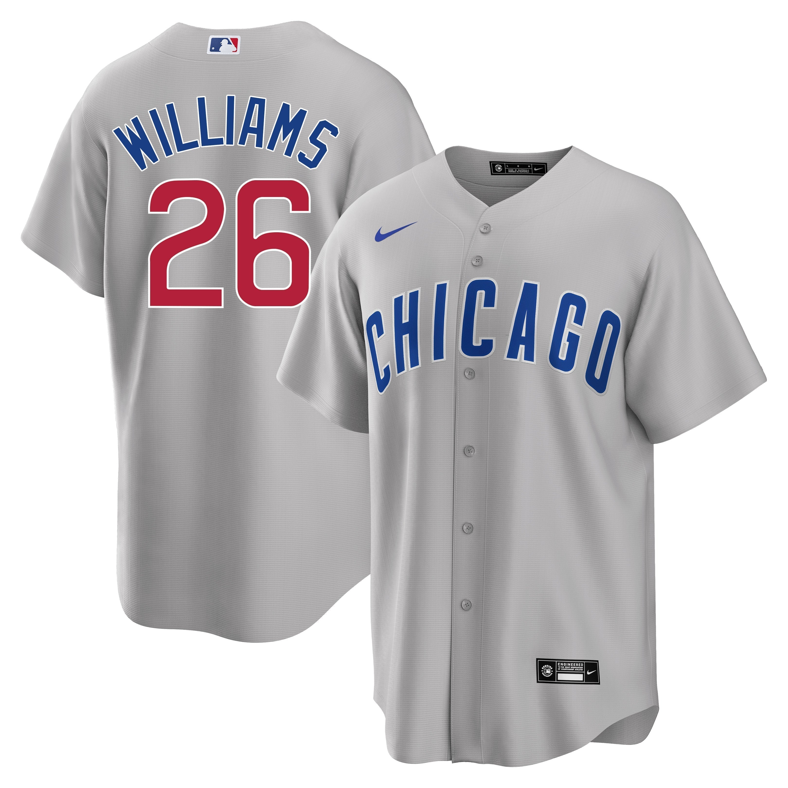 Billy Williams Chicago Cubs Road Gray Men's Replica Jersey