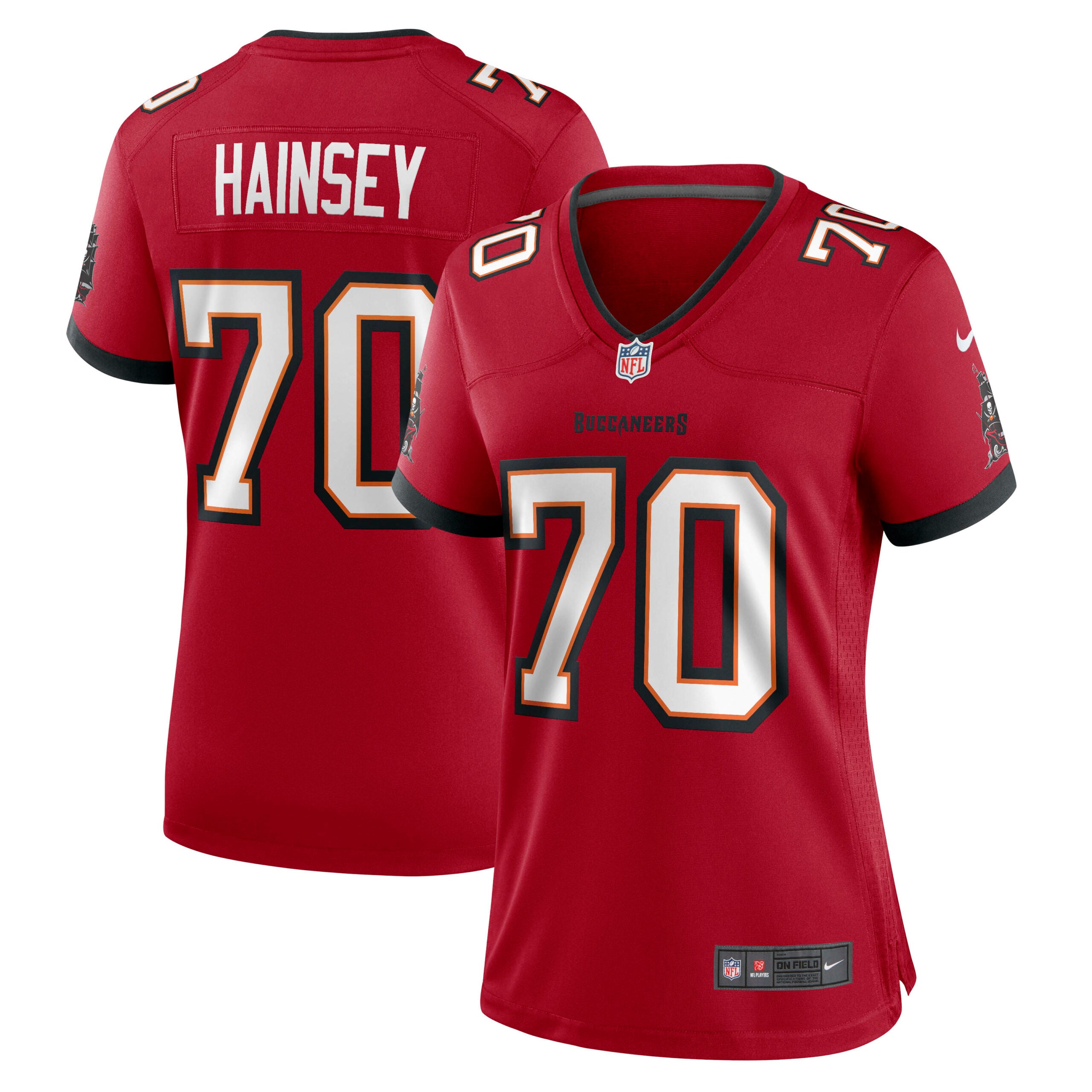Robert Hainsey Tampa Bay Buccaneers Nike Women s Game Jersey   Red