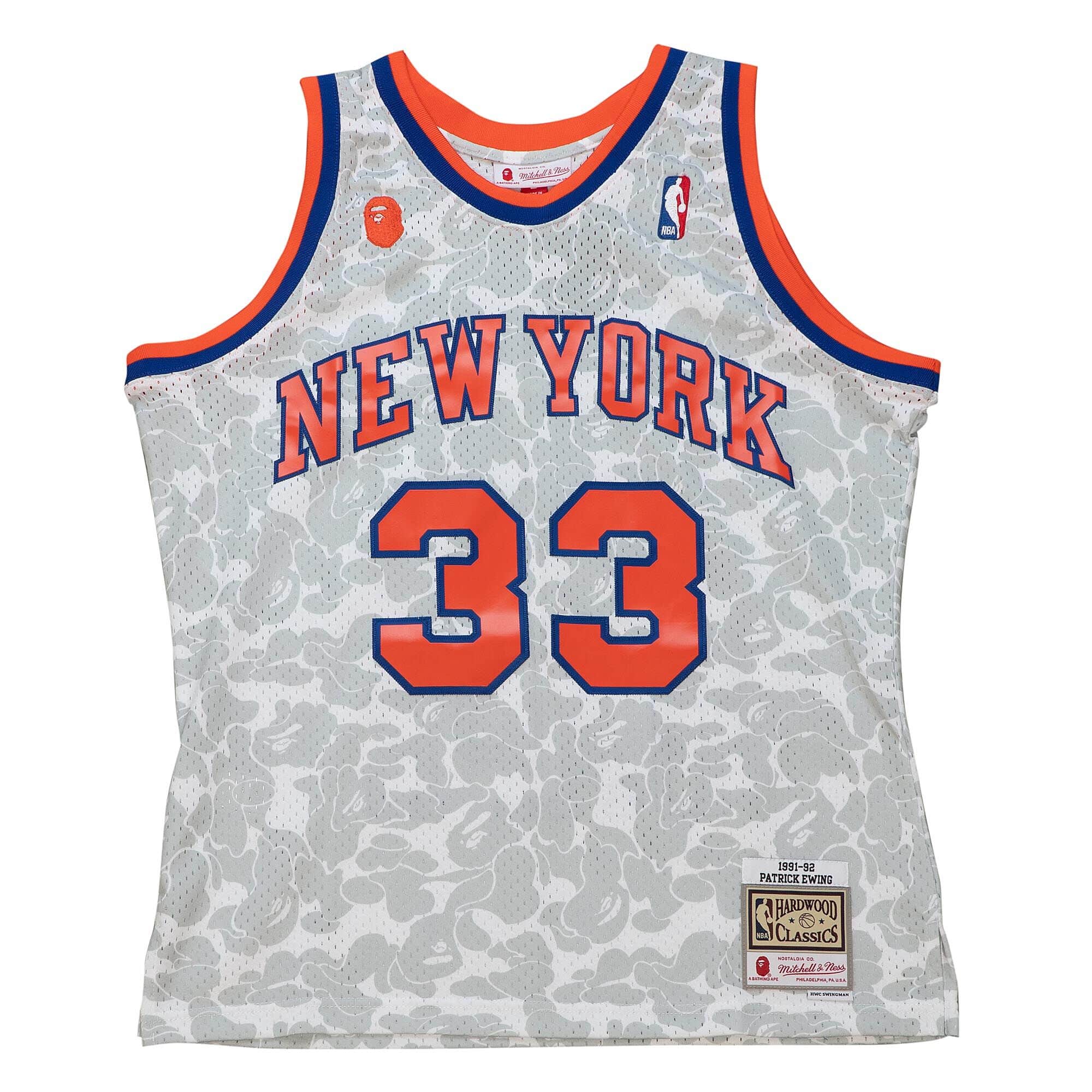M&N x Bape New York Knicks Jersey