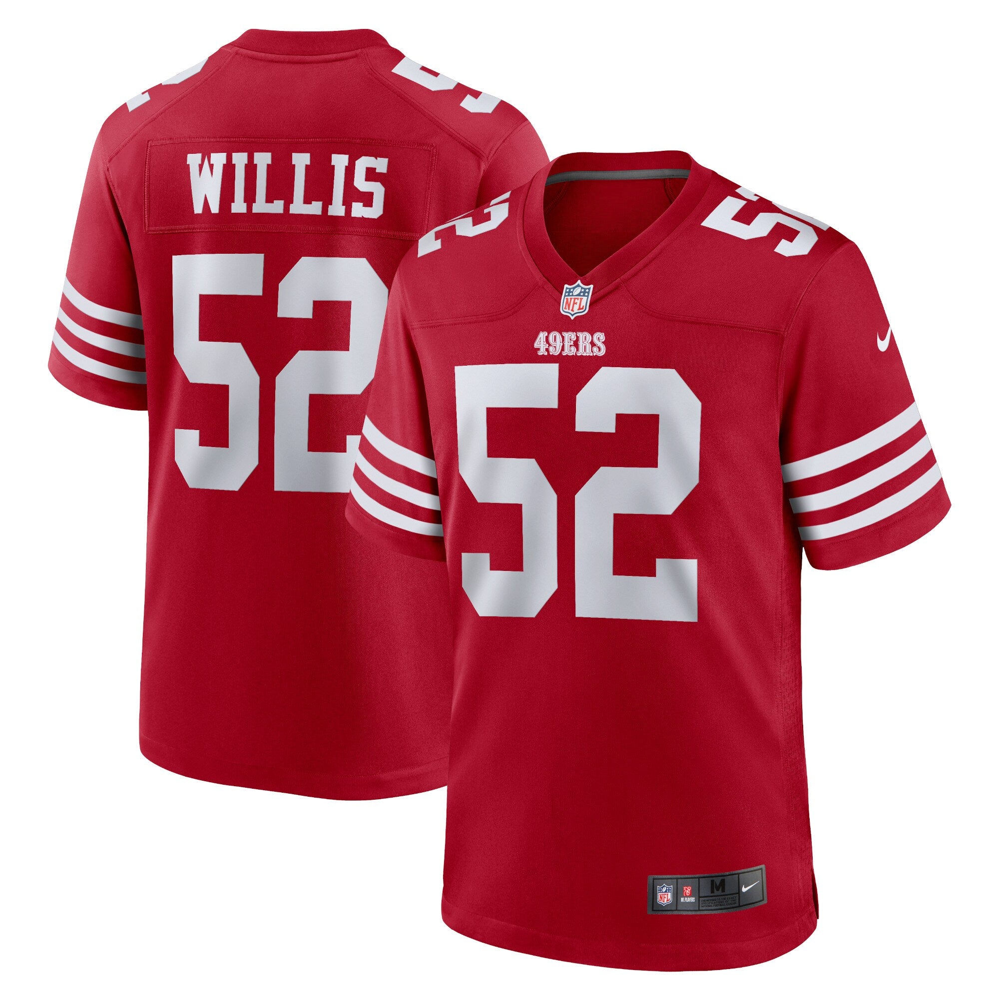 Patrick Willis San Francisco 49ers Nike Retired Player Game Jersey   Scarlet