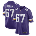 Ed Ingram Minnesota Vikings Nike Game Player Jersey   Purple