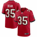 Men s Nike Jamel Dean Red Tampa Bay Buccaneers Game Jersey