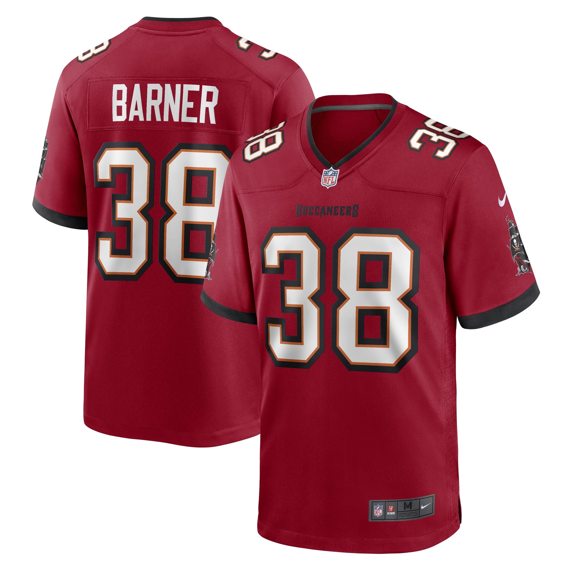 Kenjon Barner Tampa Bay Buccaneers Nike Game Player Jersey   Red