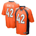 Nik Bonitto Denver Broncos Nike Game Player Jersey   Orange