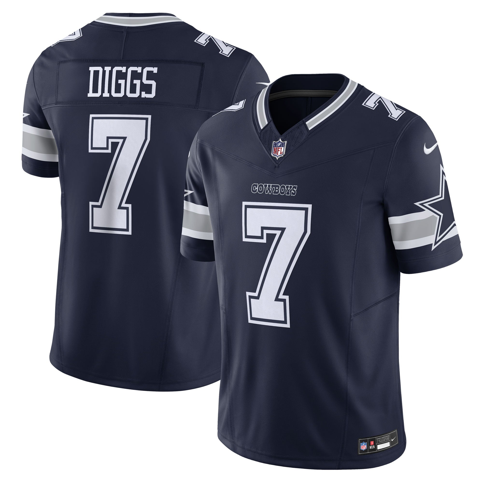 Men s Nike Trevon Diggs Navy Dallas Cowboys Vapor F.U.S.E. Limited Jersey