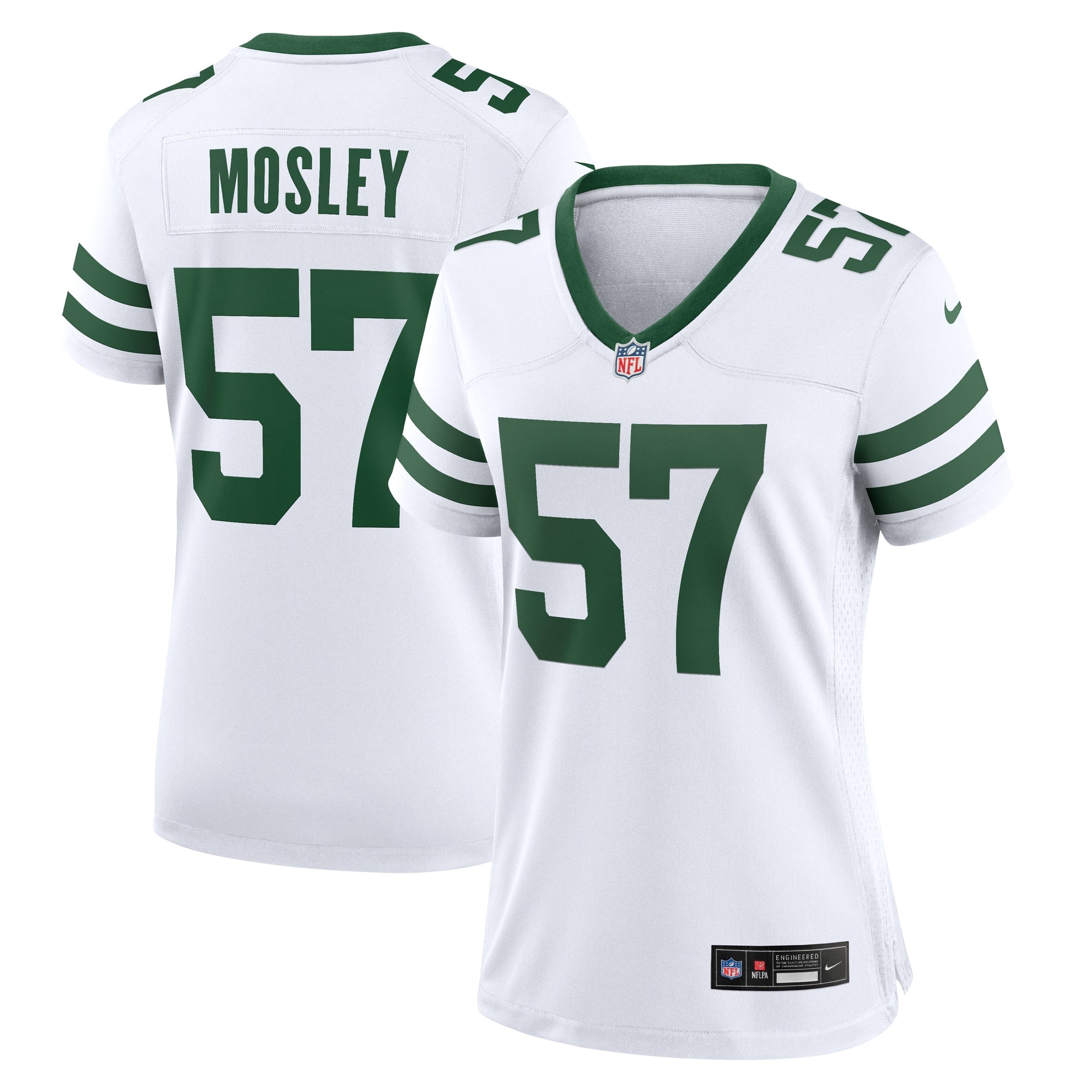 C.J. Mosley New York Jets Nike Women s Legacy Player Game Jersey   White