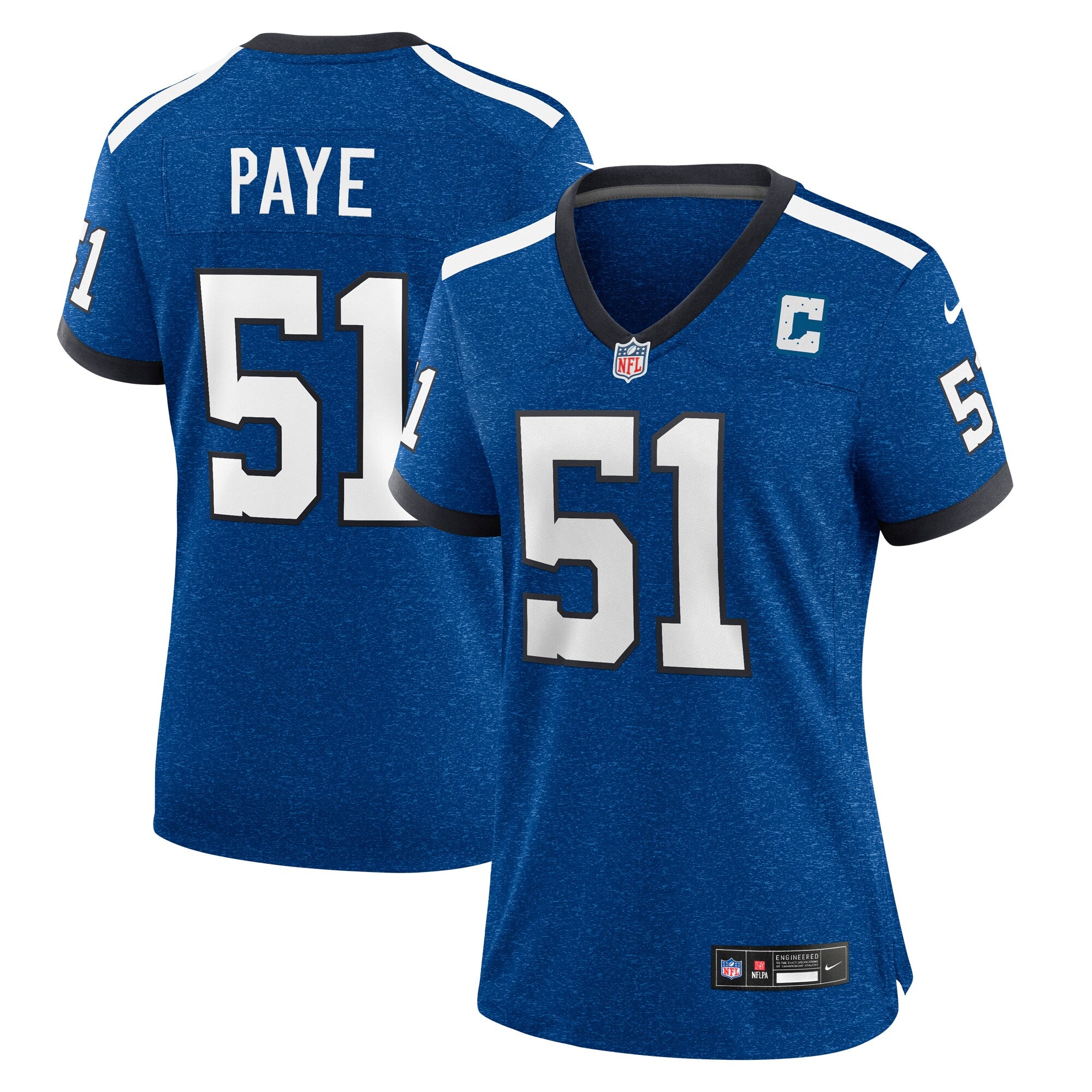 Kwity Paye Indianapolis Colts Nike Women s Indiana Nights Alternate Game Jersey   Royal