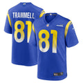 Men s Nike Austin Trammell Royal Los Angeles Rams Game Player Jersey