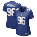 Women s Nike Henry Mondeaux Royal New York Giants Game Player Jersey