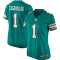 Tua Tagovailoa Miami Dolphins Nike Women s Alternate Game Jersey   Aqua