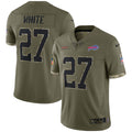 Tre Davious White Buffalo Bills Nike 2022 Salute To Service Limited Jersey   Olive