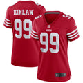 Women s Nike Javon Kinlaw Scarlet San Francisco 49ers Player Game Jersey