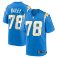 Zack Bailey Los Angeles Chargers Nike Player Game Jersey   Powder Blue