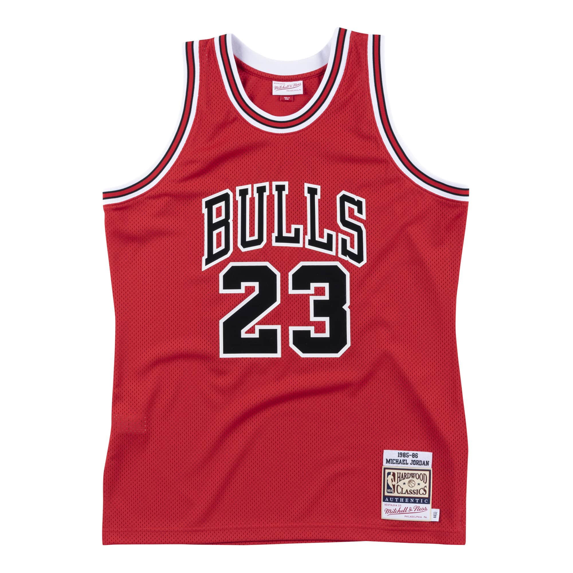 Authentic Jersey Chicago Bulls 1985-86 Michael Jordans