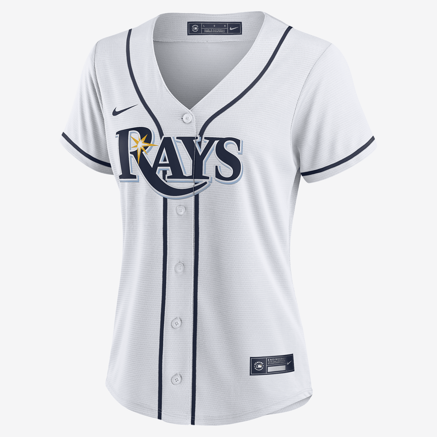 MLB Tampa Bay Rays Women's Replica Baseball Jersey - White