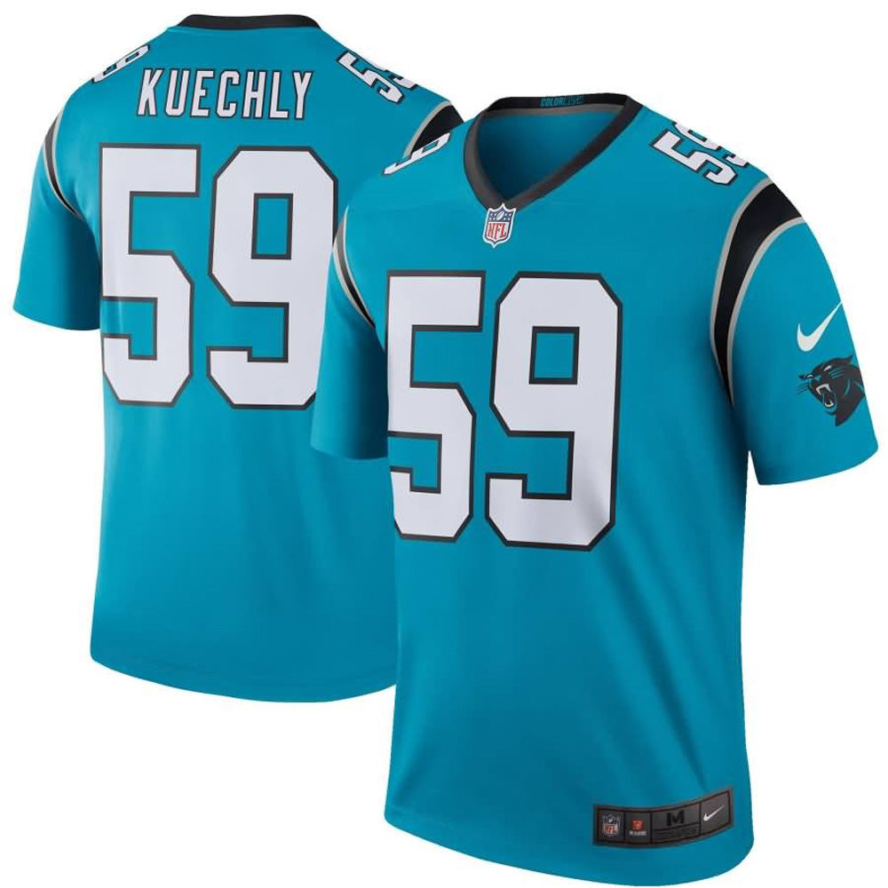 Men s Carolina Panthers Luke Keuchly Legend Jersey   Blue